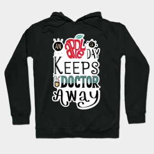 'an apple a day' | Urban Finery Hoodie